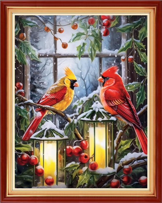 Redxing Stamped Cross Stitch Kits for Beginners and Adults