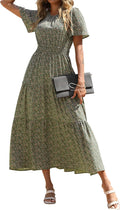 PRETTYGARDEN Women's Summer Casual Floral Maxi Dress for All Occasions