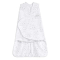 100% Cotton Sleepsack Swaddle Small - Midnight Moons Grey, 3-6 Months
