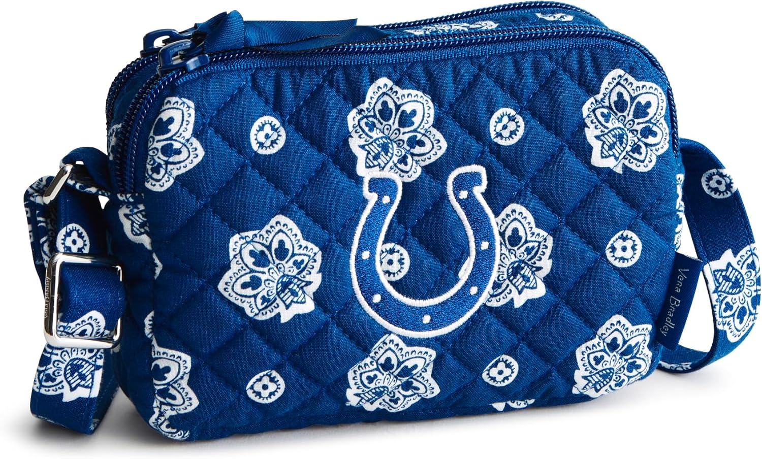Vera Bradley Women's Cotton NFL Small Stadium Crossbody Bag