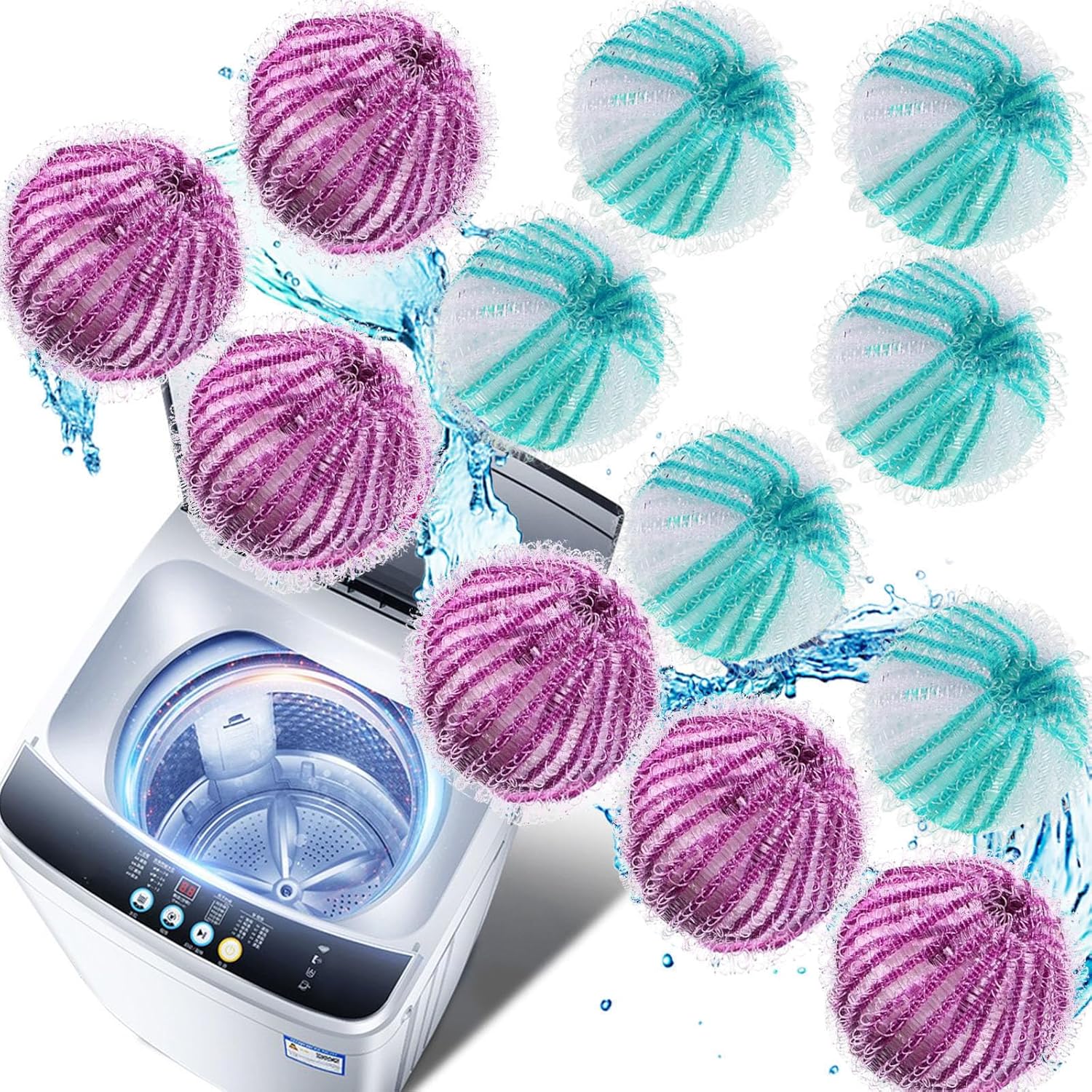 Pet Hair Remover Balls - Reusable Laundry Must-Have