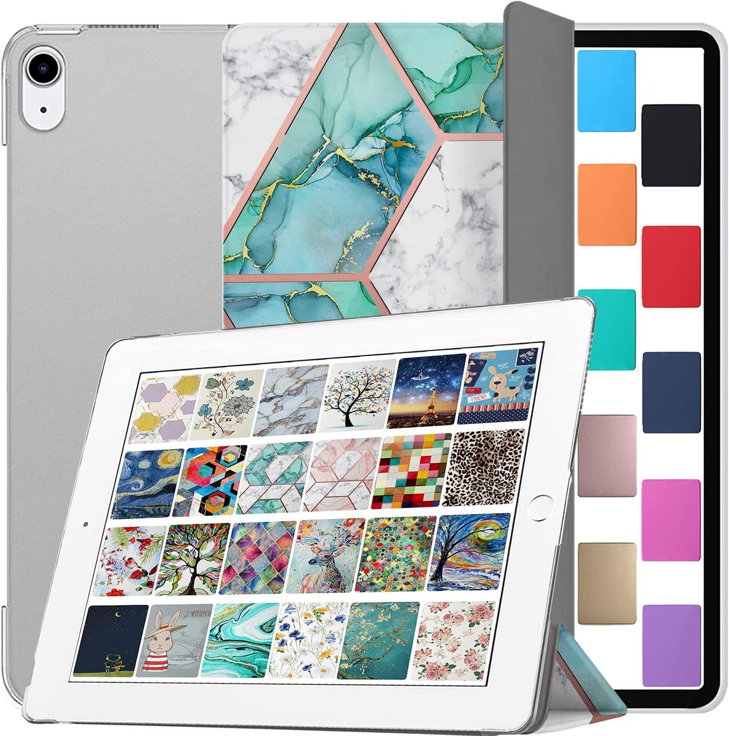 DuraSafe Cases for iPad Mini 6 Gen 2021 - Marble Green Cover