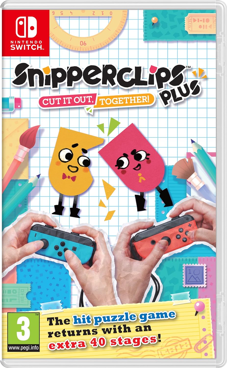 Snipper Clips Plus: Cut it Out Together for Fun Puzzle Solving