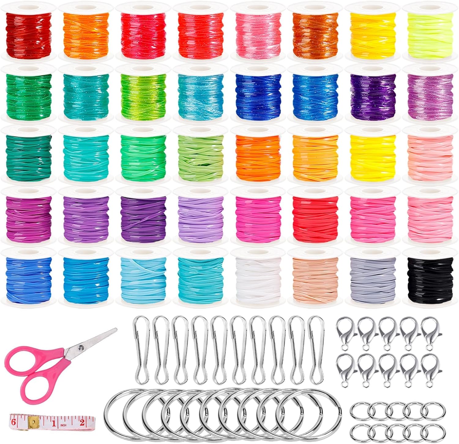 Caydo Lanyard String Kit for Crafting Friendship Bracelets