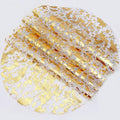 Gold Placemats 200 Pack 13 in Round Disposable Chargers - Elegant
