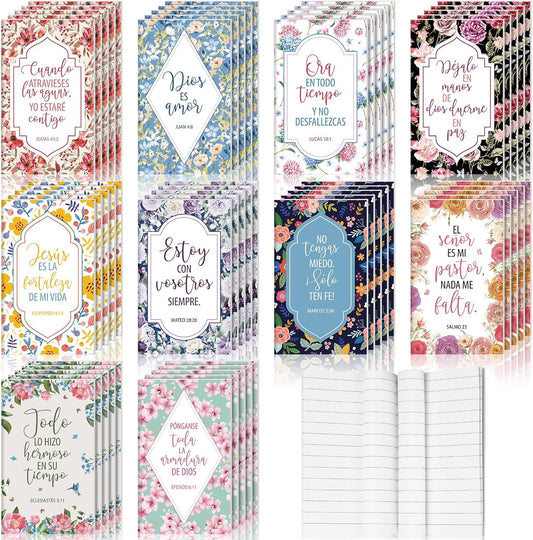 Spanish Bible Verse Notebooks - Inspirational Journals