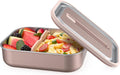 Rose Gold MicroSteel Leak-Proof Lunch Box - Microwave Safe Bento