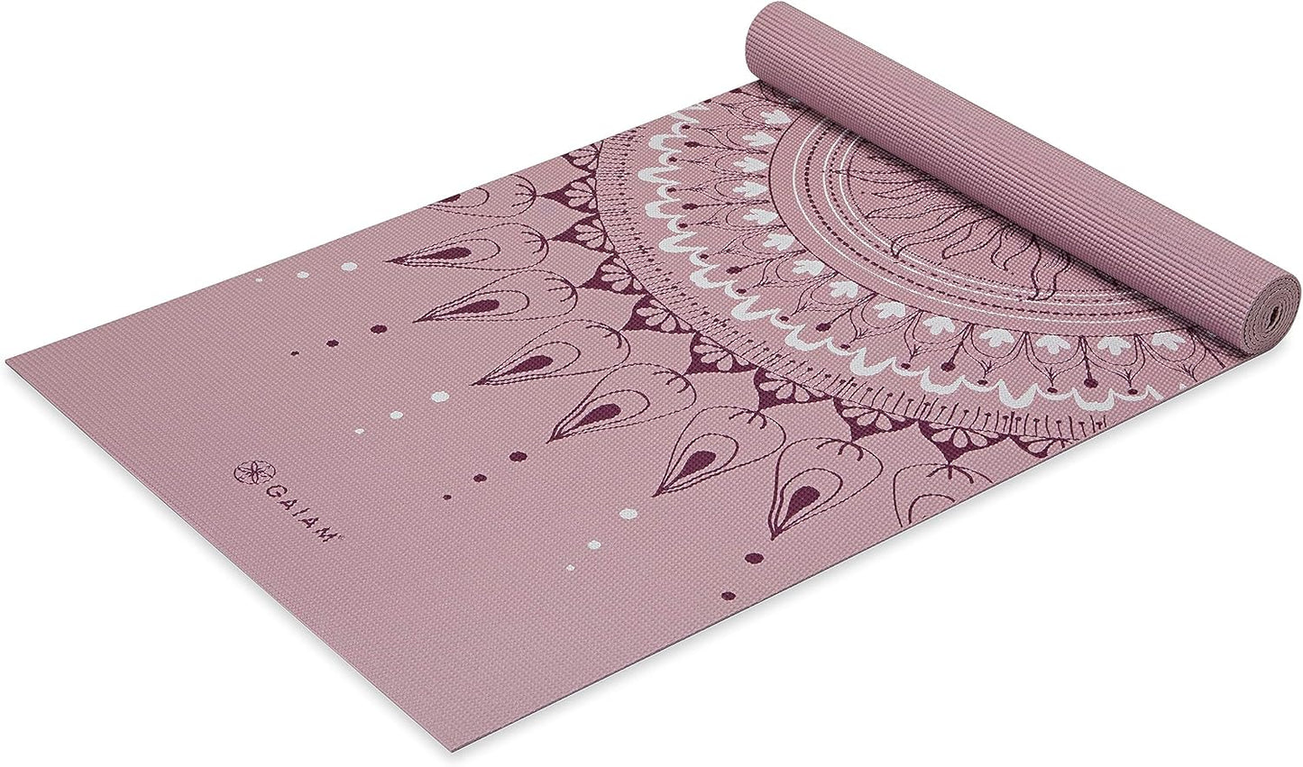 Gaiam Non-Slip Yoga Mat - Master Every Pose!