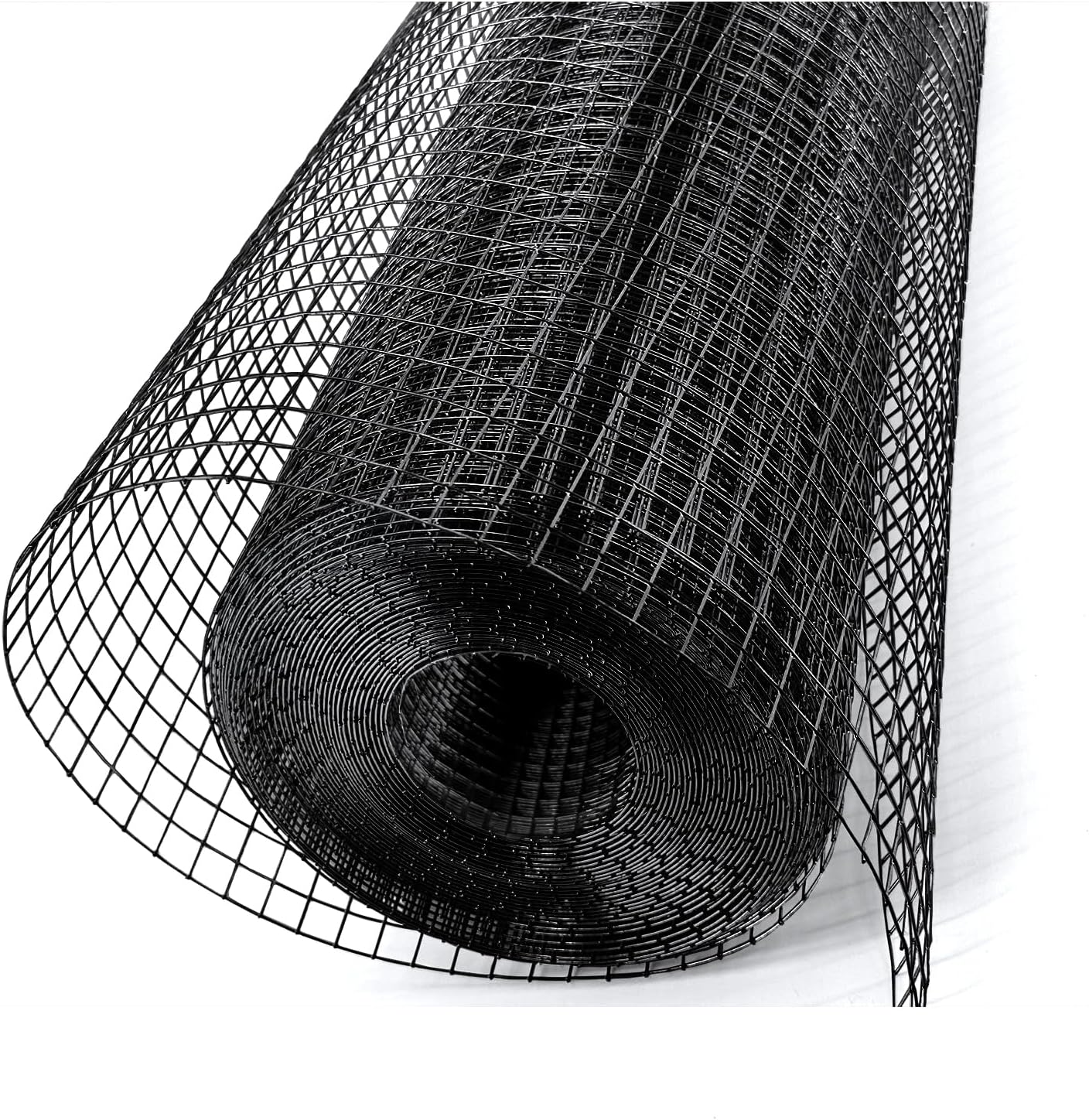 Black Hardware Cloth 1/2 Inch by Metamesh for Garden Fencing