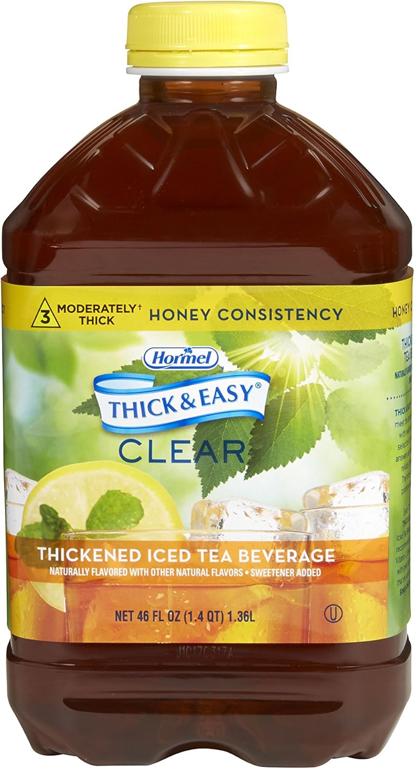 Thick & Easy Clear Thickened Iced Tea for Dysphagia Needs