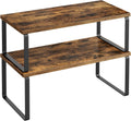 Cabinet Organizer Shelf Set of 2 - Stackable Kitchen Storage
