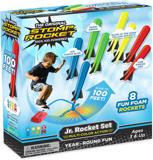 Stomp Rocket Jr - 100ft Soaring Fun for Kids!