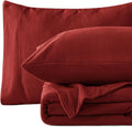 Love's cabin Micro Fleece Twin Sheet Set - Super Soft Warm Twin Sheets