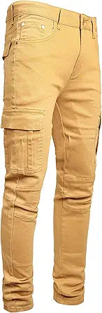Men's Slim Fit Stretch Ripped Skinny Jeans for Modern Style
