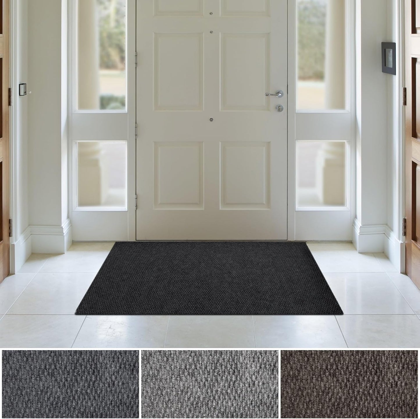 iCustomRug Entryway Door Mat 3x4ft Non-Slip for High Traffic