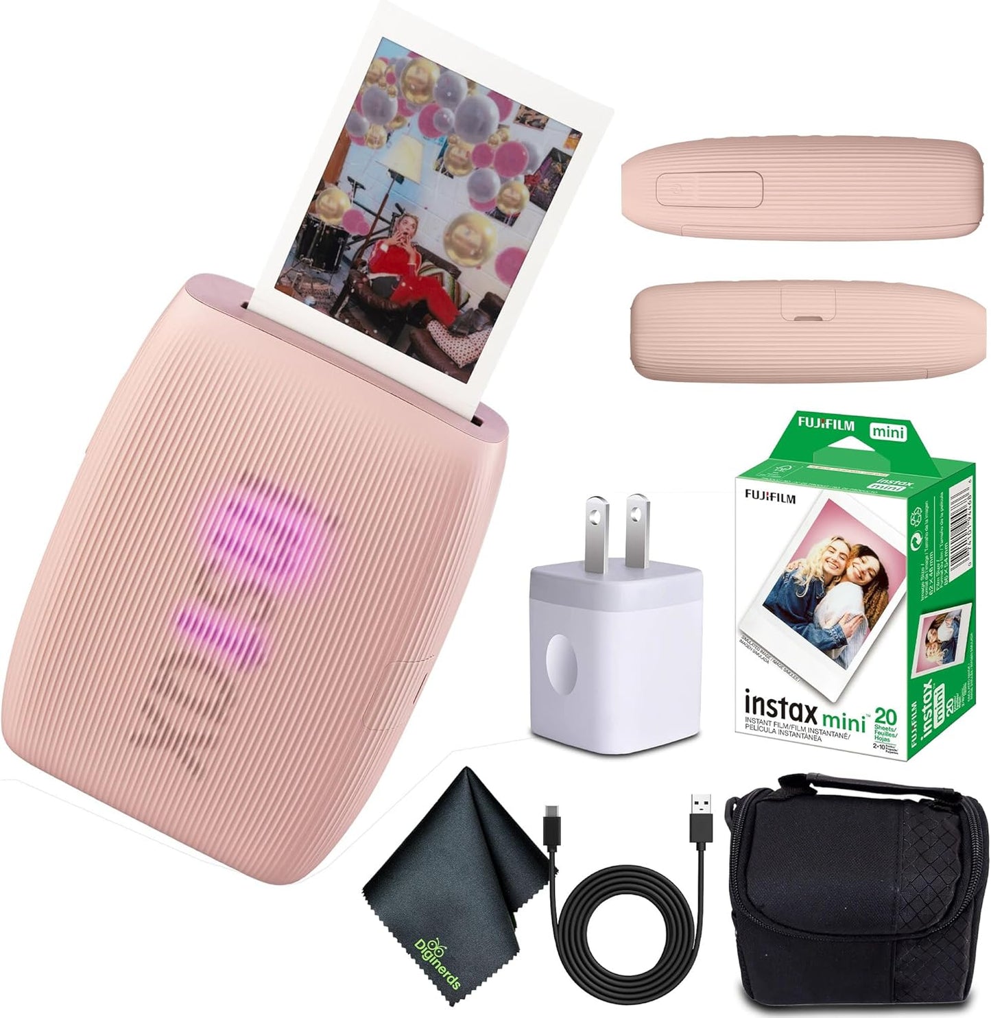 Fujifilm INSTAX MINI LINK 3 Smartphone Printer with Accessories