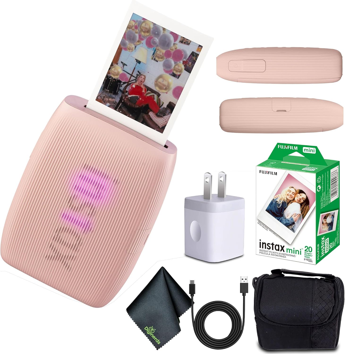 Fujifilm INSTAX MINI LINK 3 Smartphone Printer with Accessories
