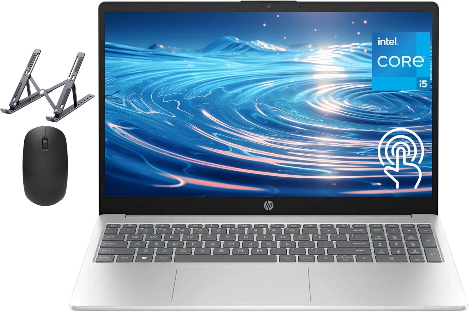 HP 15.6 Touchscreen Laptop with Intel Core i5 and 16GB RAM