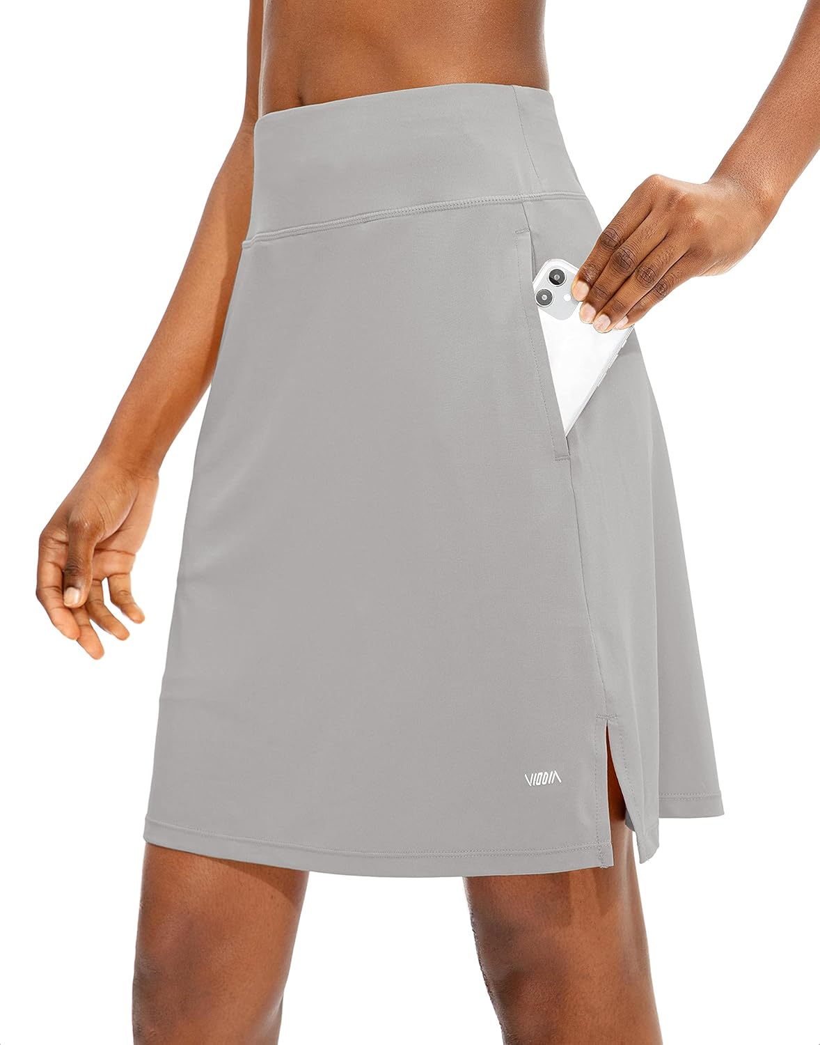 Viodia Women's 20in Knee Length Skorts for Tennis and Golf