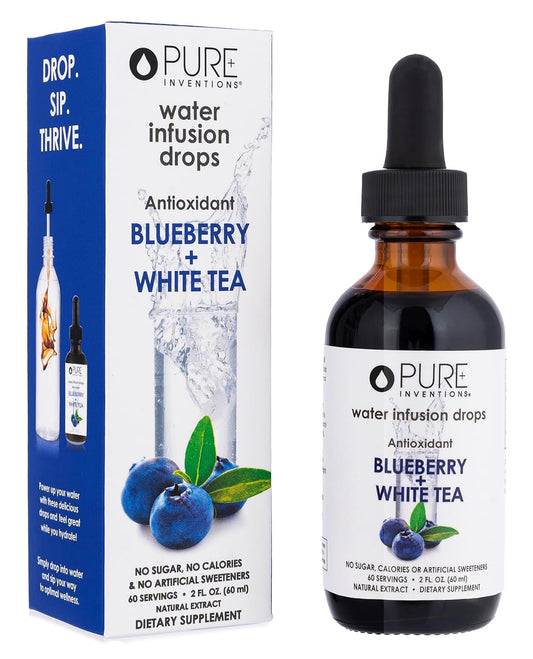 Pure Inventions Blueberry & White Tea Water Infusion Drops Review