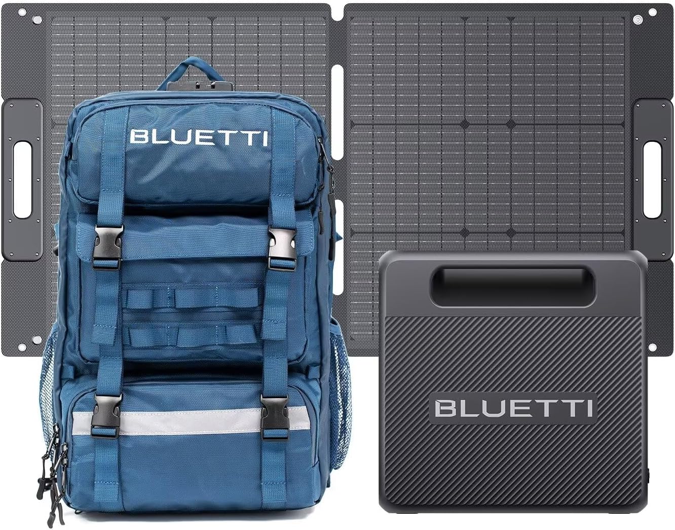 BLUETTI Solar Generator with 100W Panel, Portable Power Station - Hiking Essential