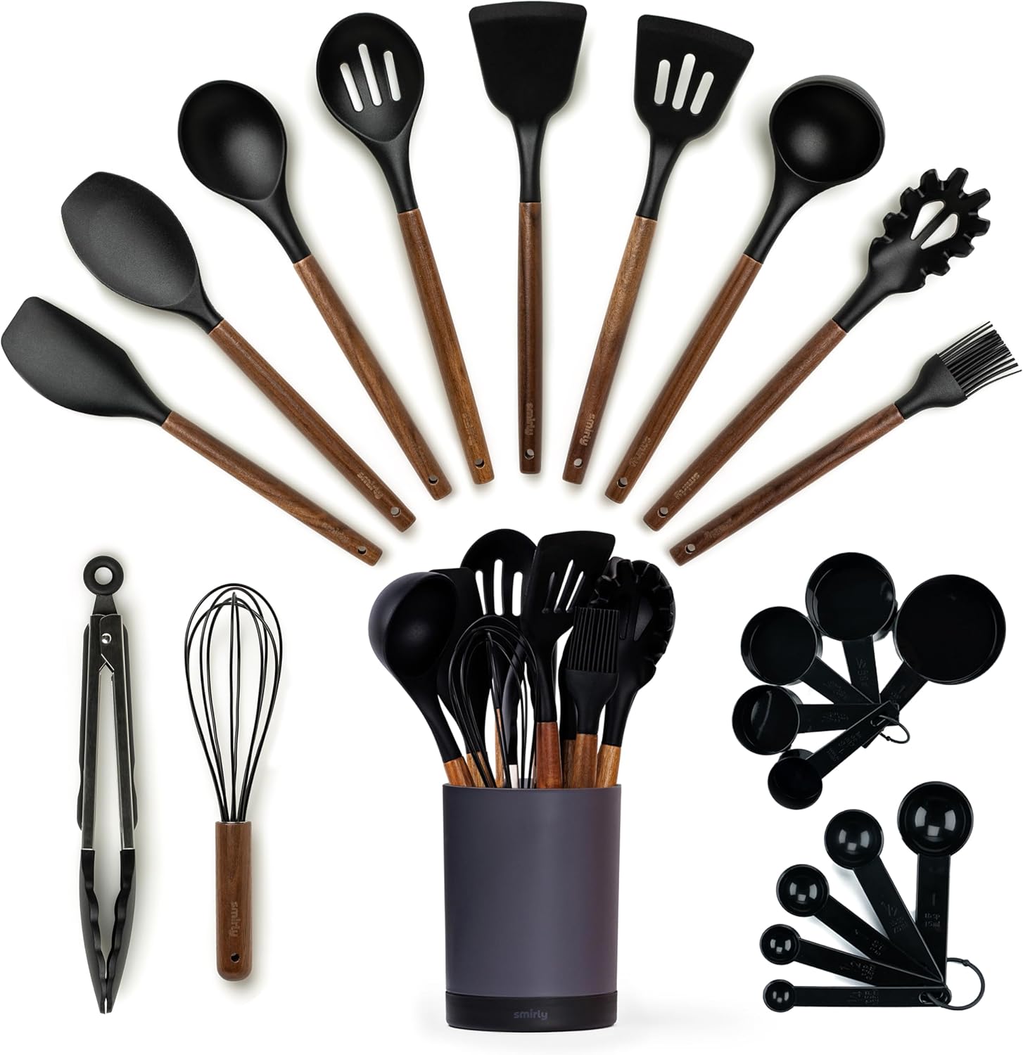 22-Piece Silicone Cooking Utensils Set for Every Kitchen Need