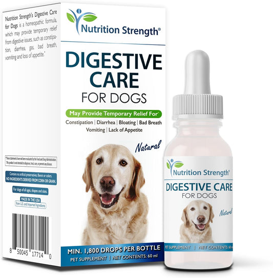 Digestive Care for Dogs - Natural Constipation Relief & More