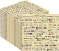 Vintage Library Due Date Card Napkins - Pack of 50