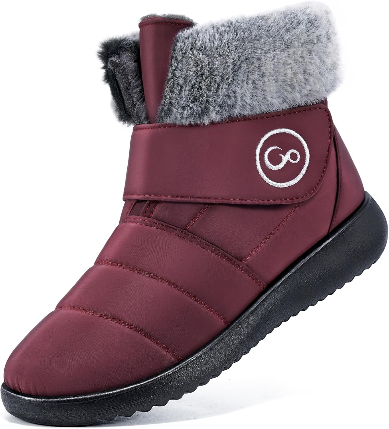 Aomigoct Women Winter Snow Boots: Comfortable Waterproof Booties