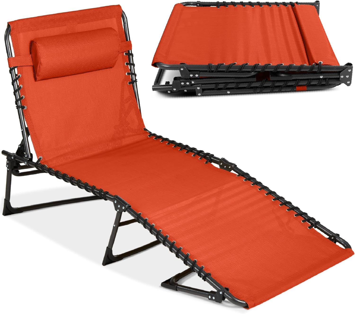 Best Choice Products Portable Outdoor Folding Recliner Lounge Chair