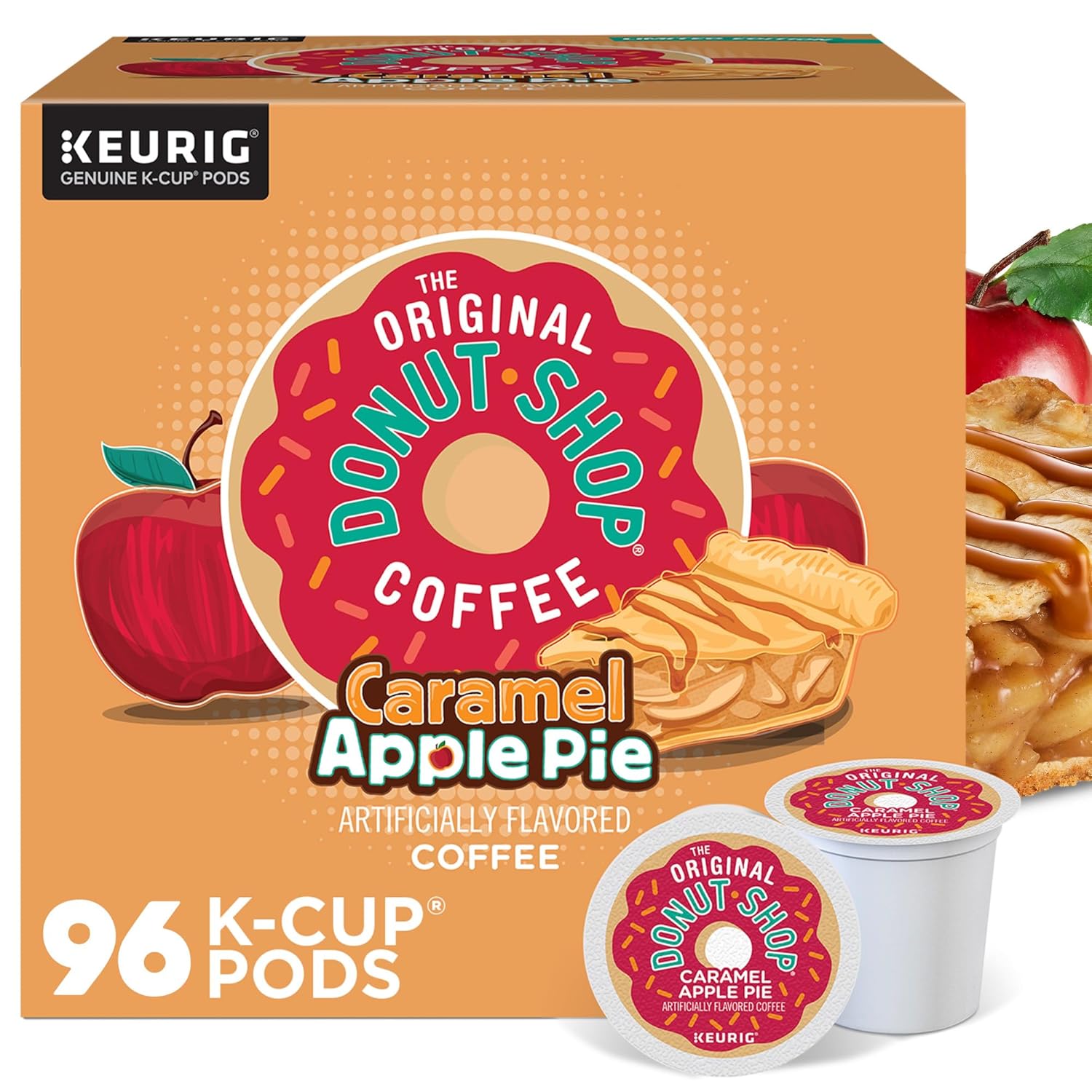 Delicious Caramel Apple Pie Coffee K-Cup Pods for Keurig