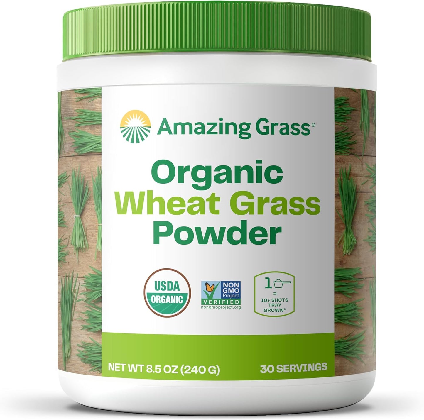 Organic Wheat Grass Powder for Energy, Detox & Immunity Support