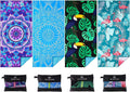 Quick Dry Microfiber Beach Towels - Sand Free 4 Pack