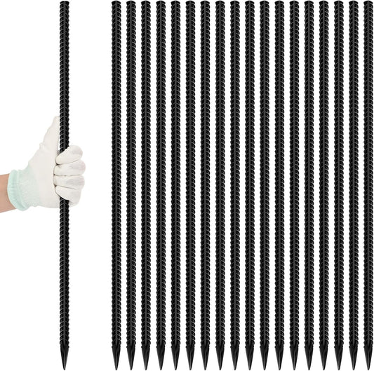 24 Inches Straight Rebar Stakes for Gardening and Camping