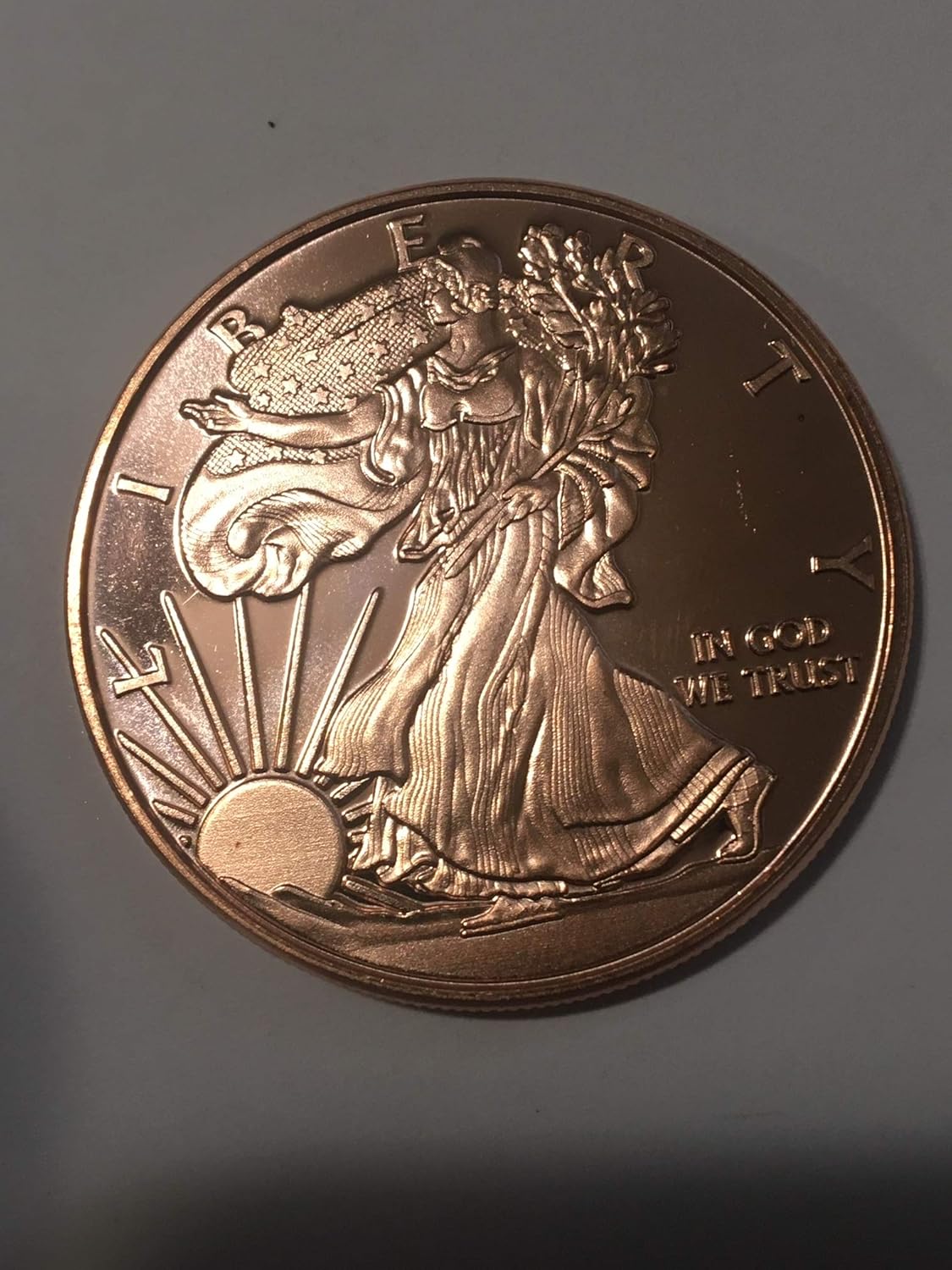 Roll Pure Copper Bullion Rounds 20 Copper Coins New Mint