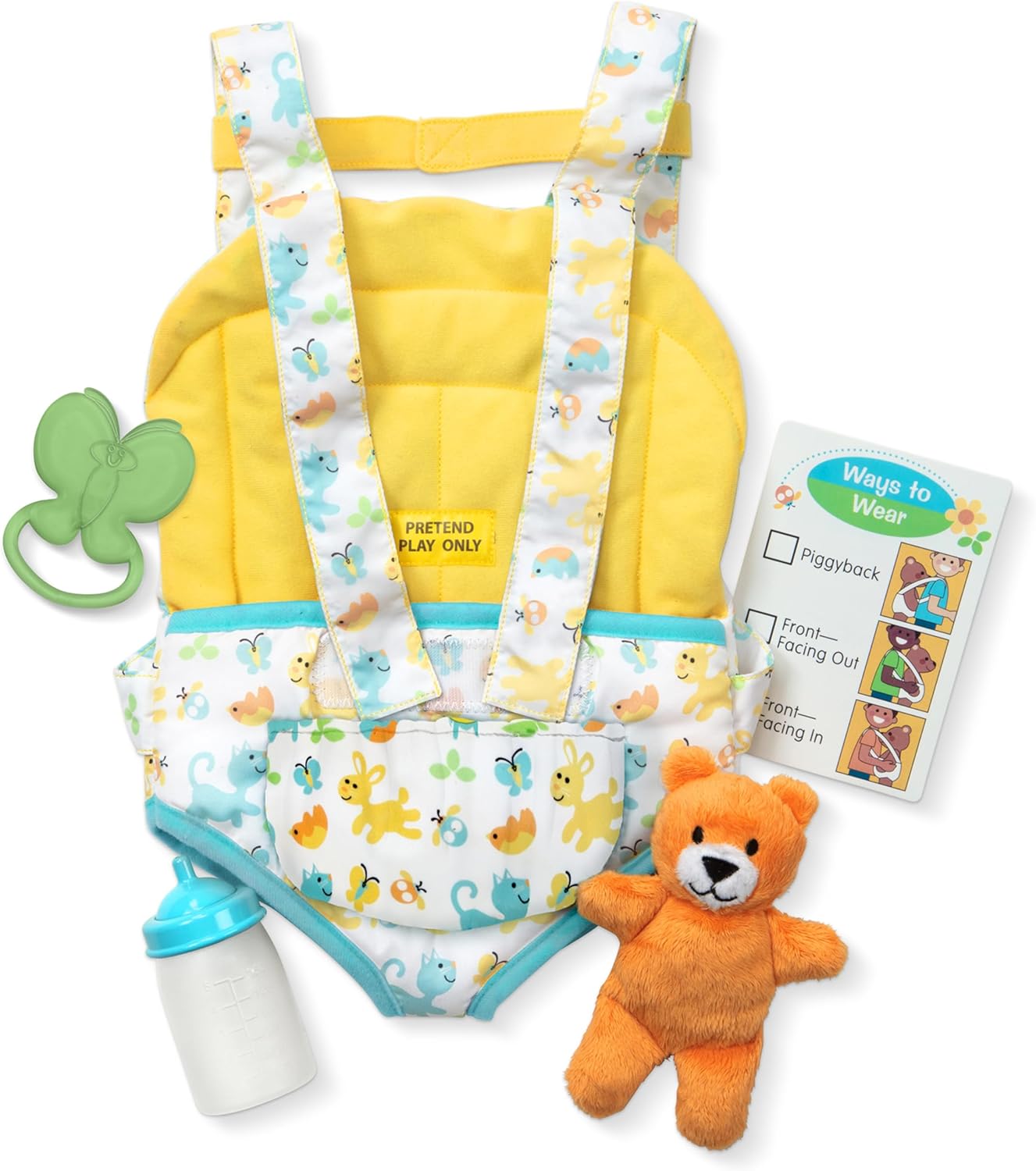 Melissa & Doug Baby Doll Carrier Set - Complete Fun Package!