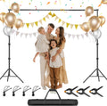 Photo Backdrop Stand 8.5 x 10 ft Adjustable Support System - Stable