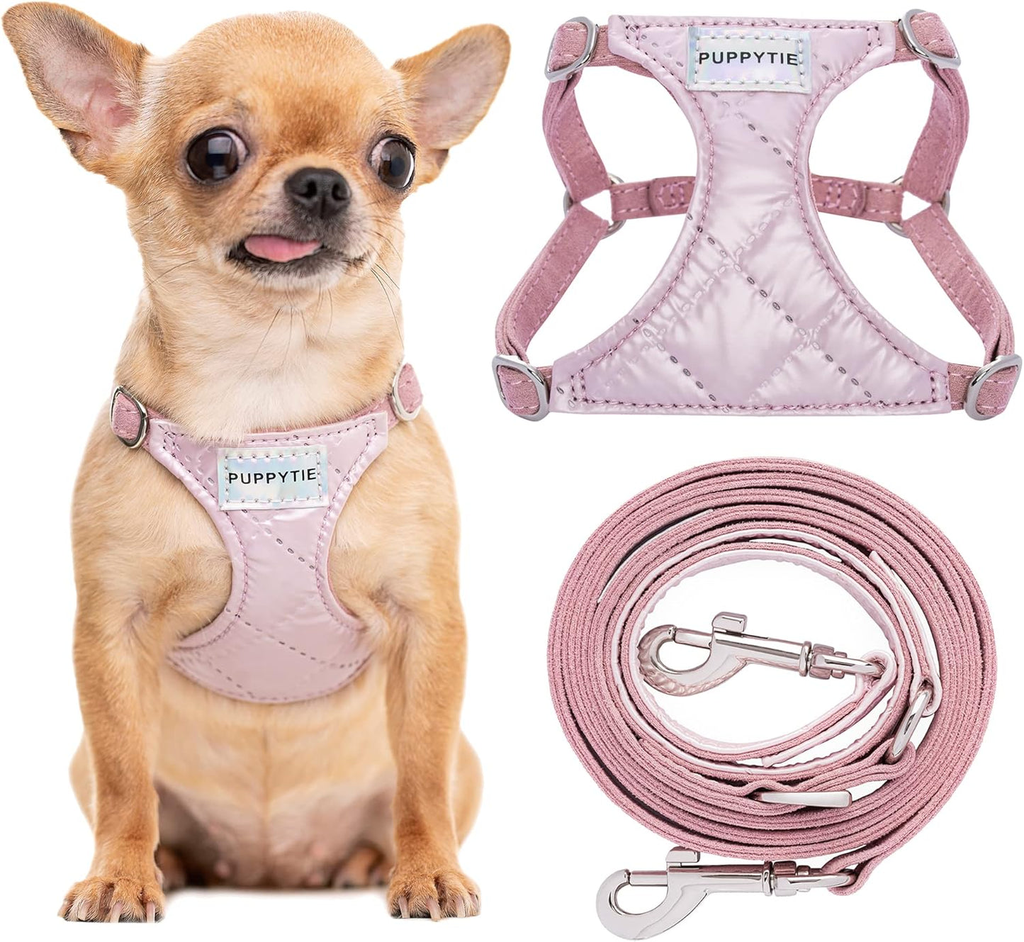 Puppytie No Pull XS Dog Harness with Multifunction Leash