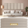 6 PCS Acoustic Panels Large Soundproof Wall Panels - High NRC Sound
