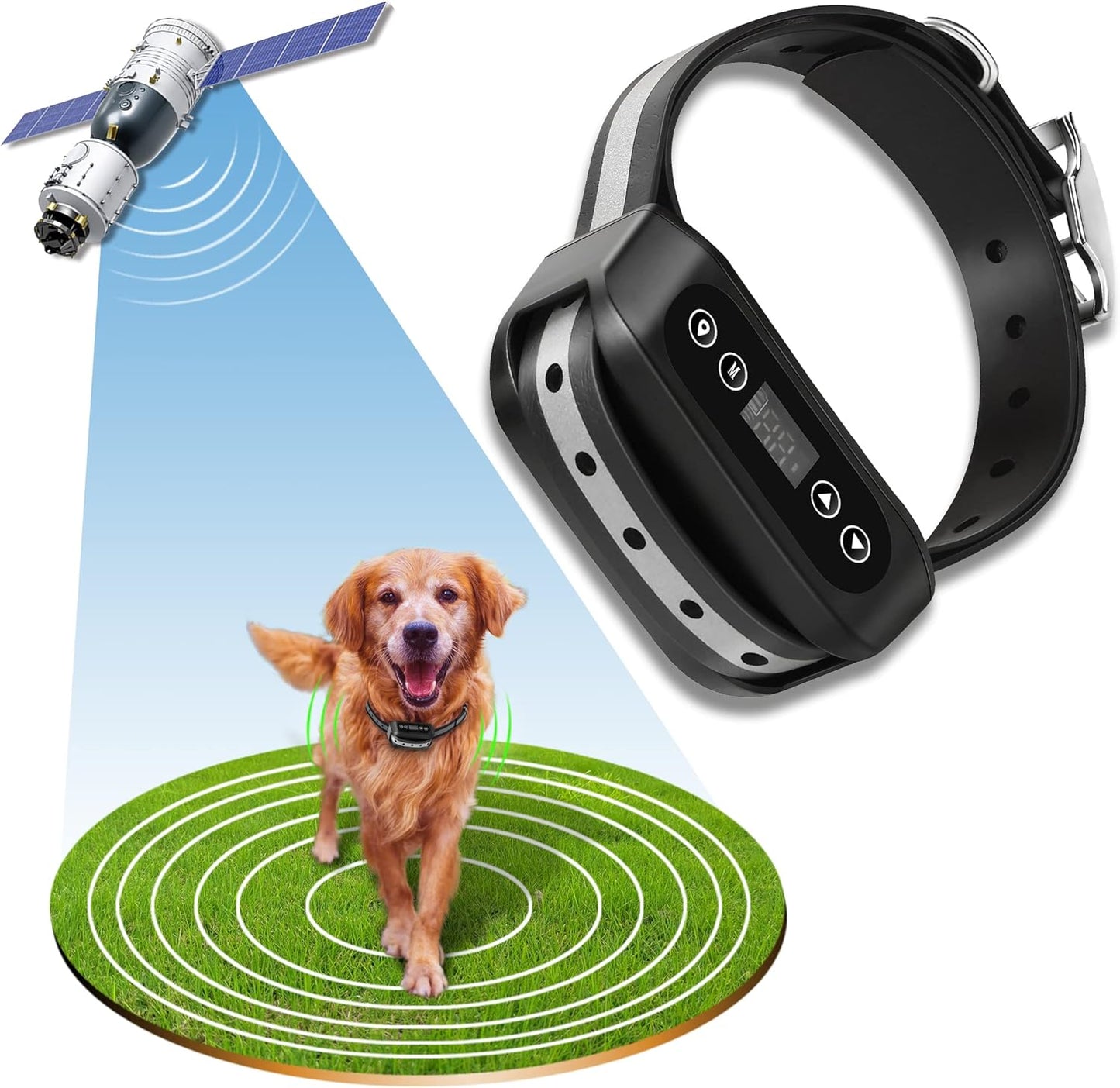 Wireless GPS Dog Fence - Waterproof & Rechargeable - FOCUSER