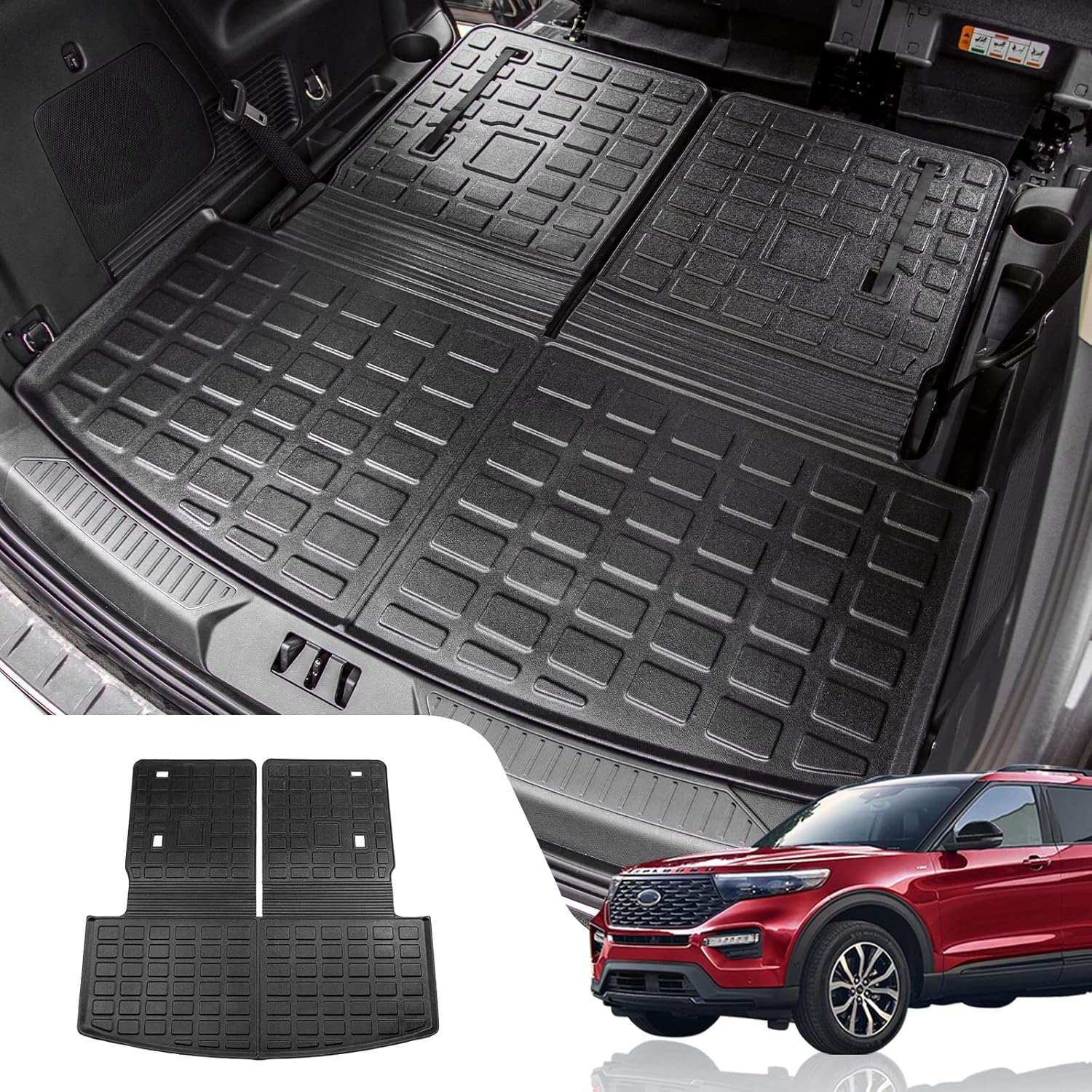 Cargo Mat for 2020-2025 Ford Explorer - All Weather Protection