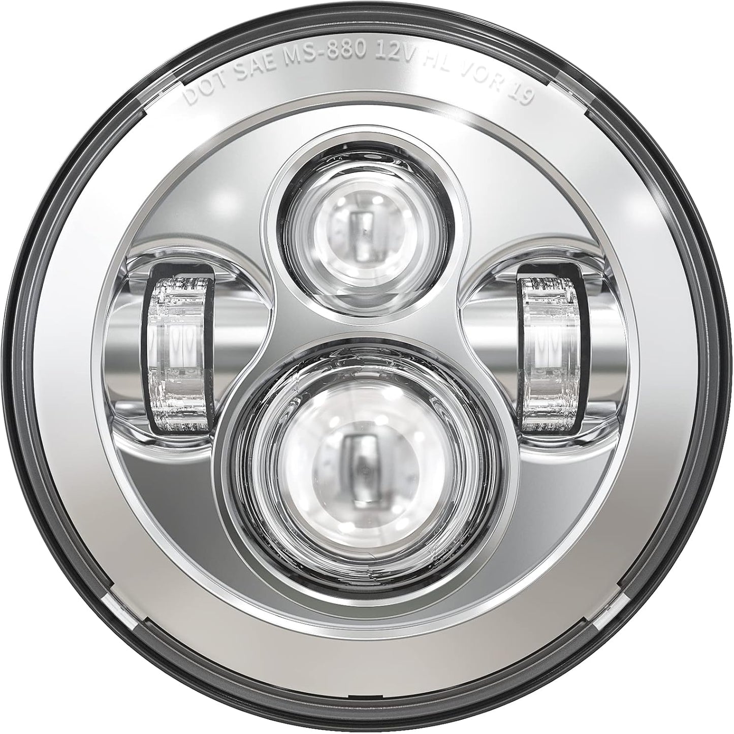 BICYACO 7 Inch Motorcycle LED Headlight for Harley Models