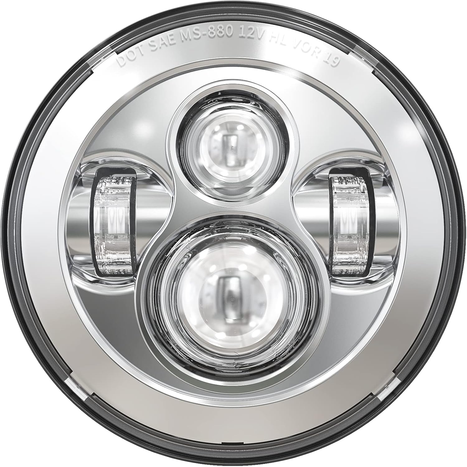 BICYACO 7 Inch Motorcycle LED Headlight for Harley Models