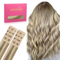 Wennalife Human Hair Tape Extensions for Stunning Highlights