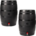 50-Gallon ECO Rain Barrel Set for Sustainable Water Storage