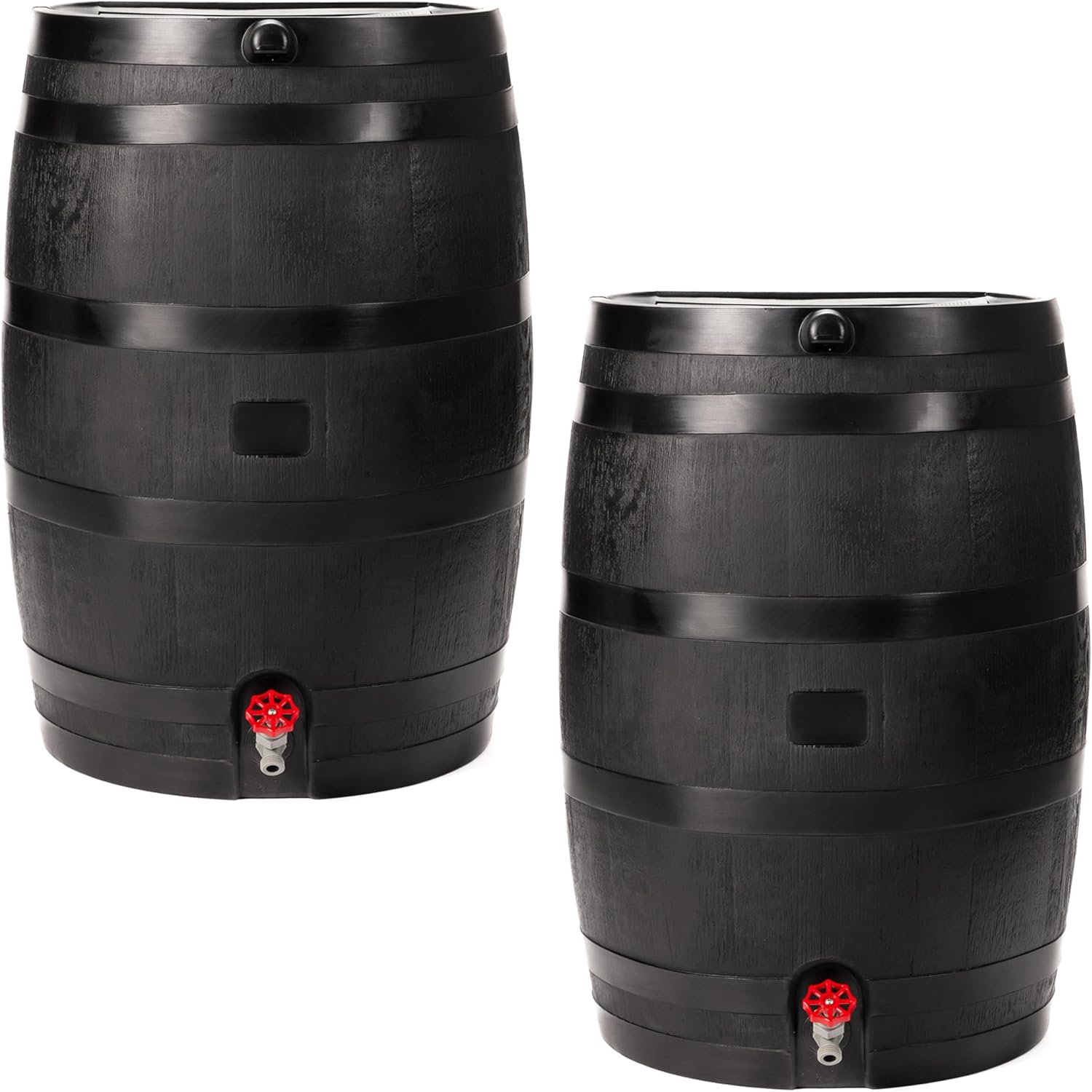 50-Gallon ECO Rain Barrel Set for Sustainable Water Storage