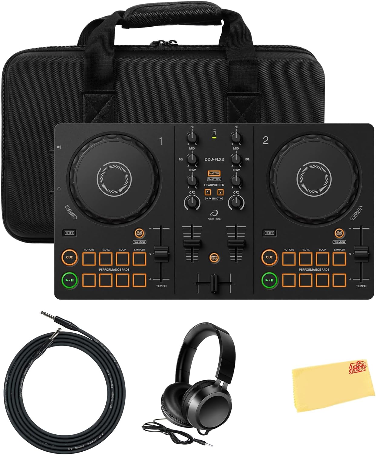 Pioneer DJ DDJ-FLX2 Compact 2-Channel Controller Bundle Review
