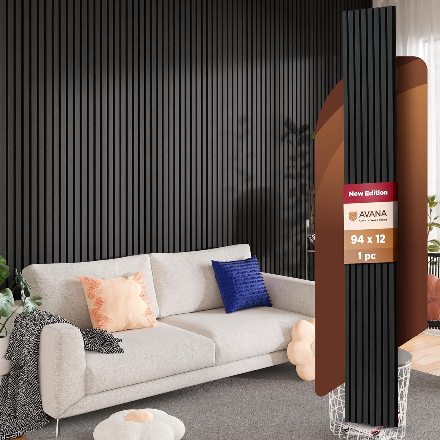 Avana Modern Acoustic Wood Wall Panels for Stylish Interiors