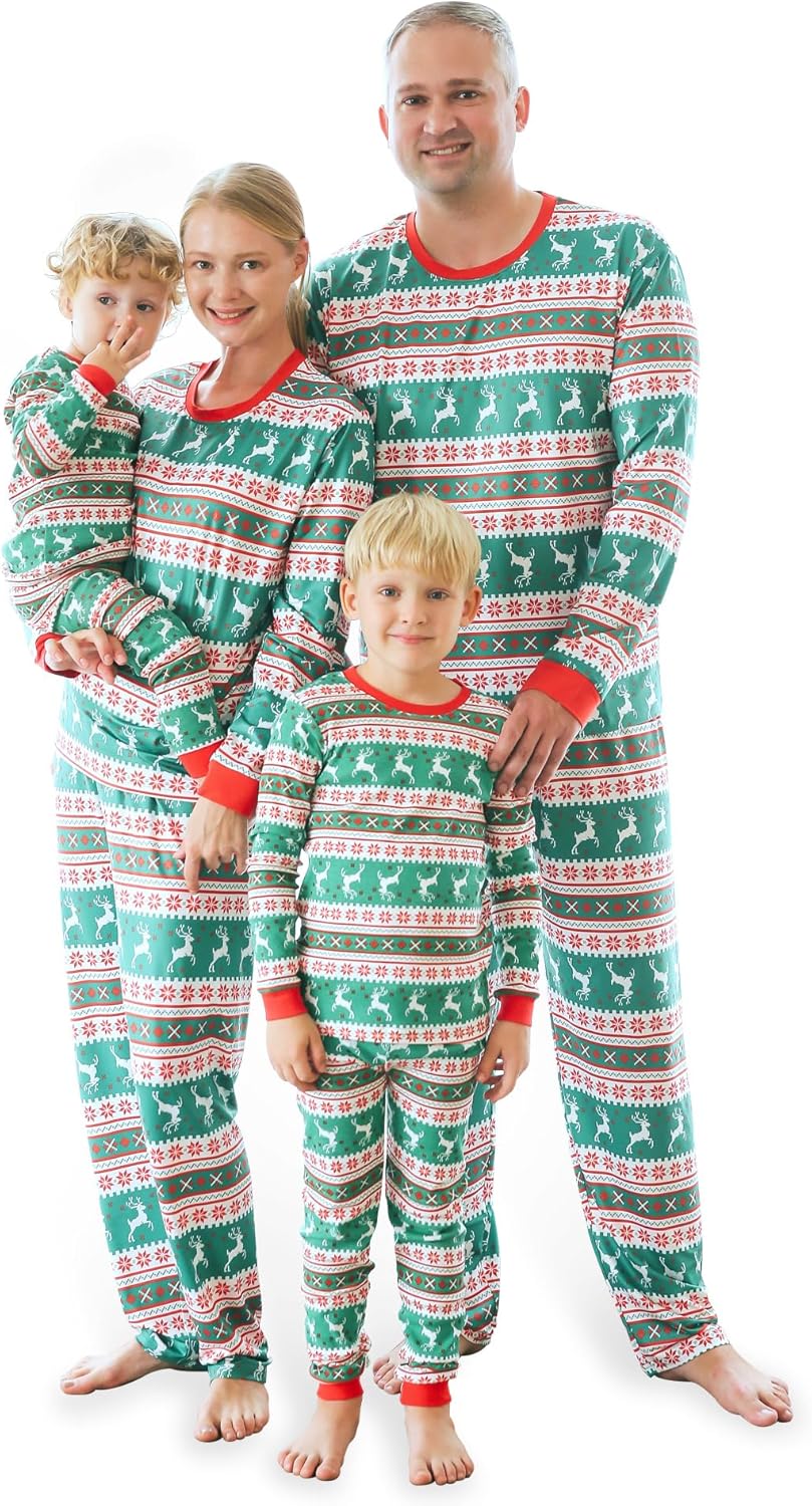 Matching Family Pajama Set for Christmas and Halloween Fun