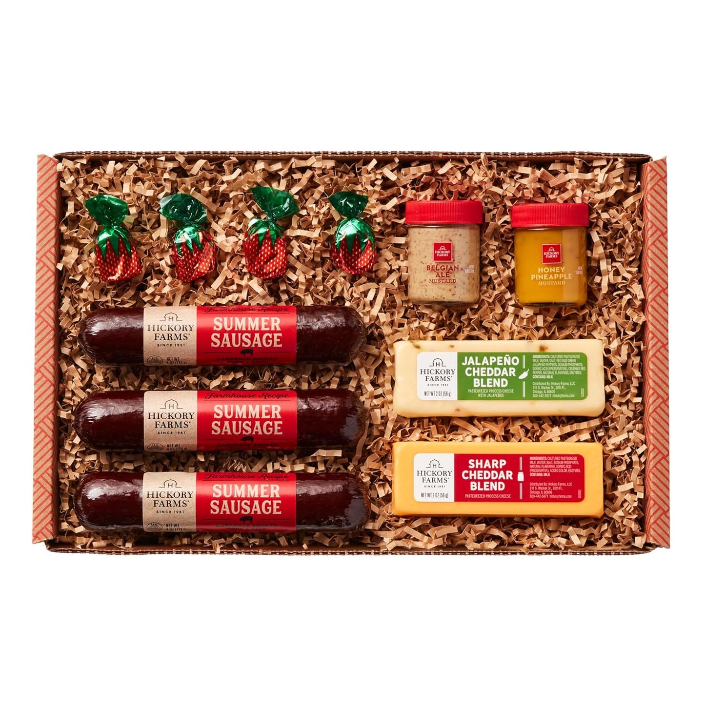 Savory & Sweet Farmhouse Meat and Cheese Gift Basket for All Occasions